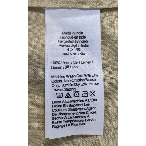 J. Crew Blazer Unstructured Parke 100% Linen Jacket Pale Yellow Women Size 6 NWT - Picture 9 of 10